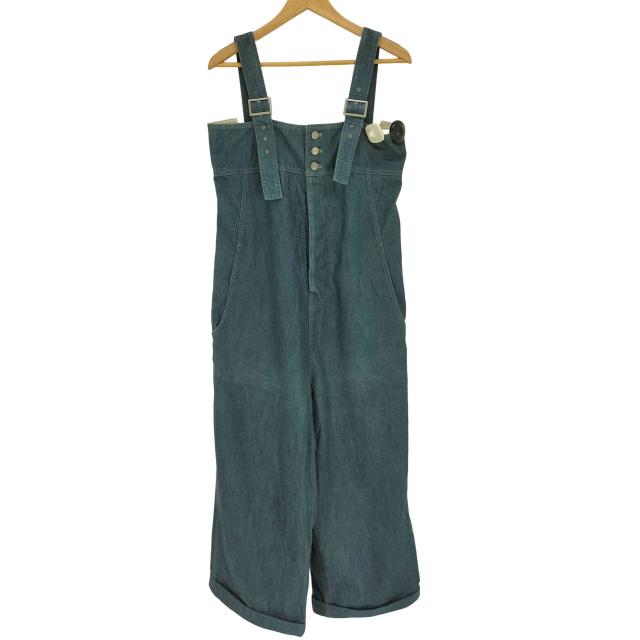 Ys(ワイズ) 10SS denim overalls デニムオーバーオール レディース 2【中古】【ブランド古着バズストア】