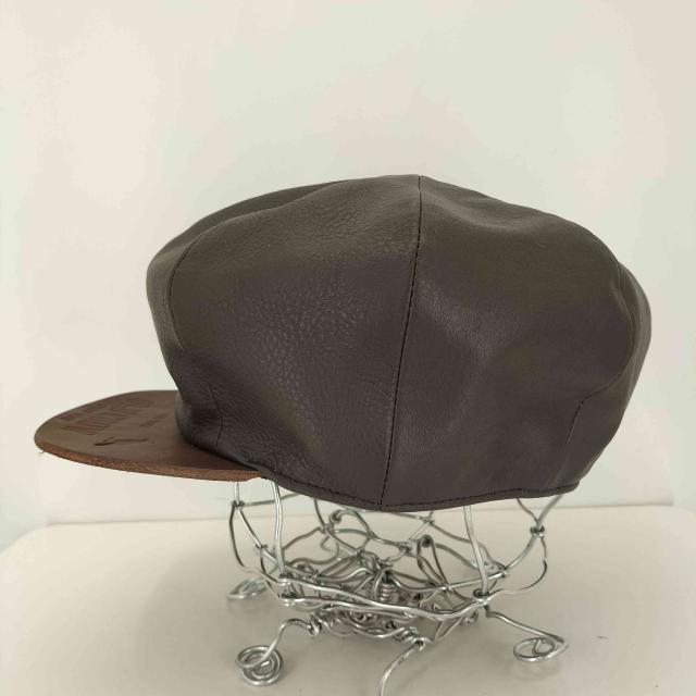 OLD CROW(オールドクロウ) SPEED SHOP - LEATHER CASQUETTE メンズ  M【中古】【ブランド古着バズストア】_1