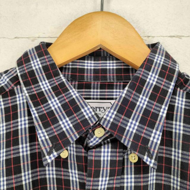 BURBERRYS(バーバリーズ) ノバチェック ホース刺繍 長袖 ボタンダウン