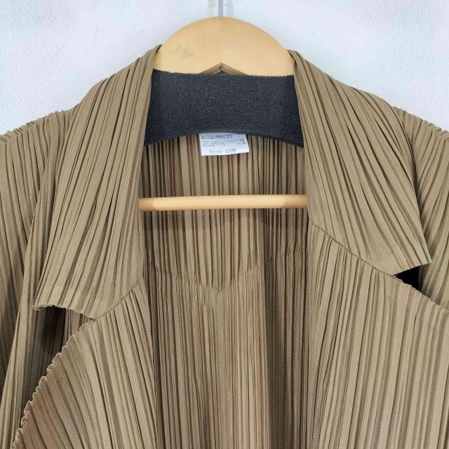 ISSEY MIYAKE(イッセイミヤケ) ボタンレス プリーツジャケット