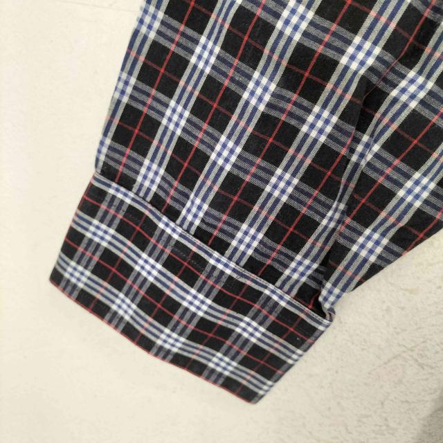 BURBERRYS(バーバリーズ) ノバチェック ホース刺繍 長袖 ボタンダウン