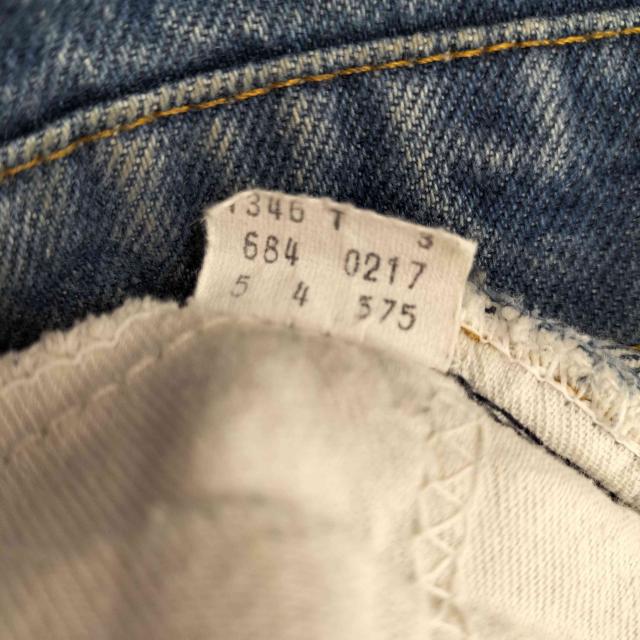 Levis(リーバイス) 80S オレンジタブ 684-0217 ビッグベル デニム メンズ 表記無 【中古】【ブランド古着バズストア】 Levis(リーバイス) 80S 684-0217 オレンジタブ ビッグベル デニム