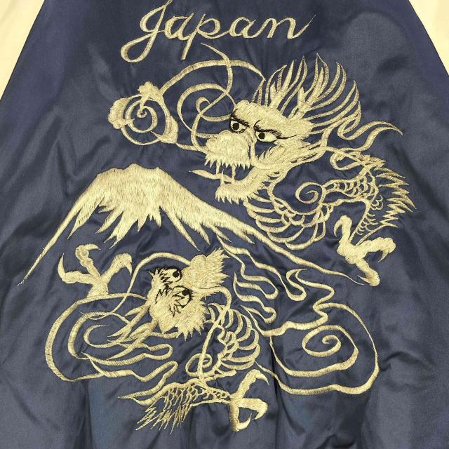 USED古着(ユーズドフルギ) 龍刺繍スカジャン メンズ FREE【中古】【ブランド古着バズストア】_5