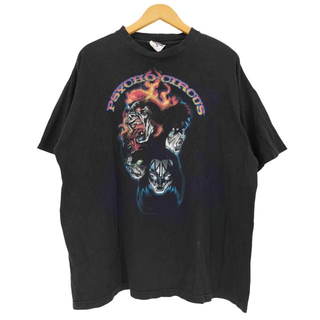 USED古着(ユーズドフルギ) PSYCHO CIRCUS USA製 バンドTシャツ 1998? メンズ import：XL 【中古】【ブランド古着バズストア】