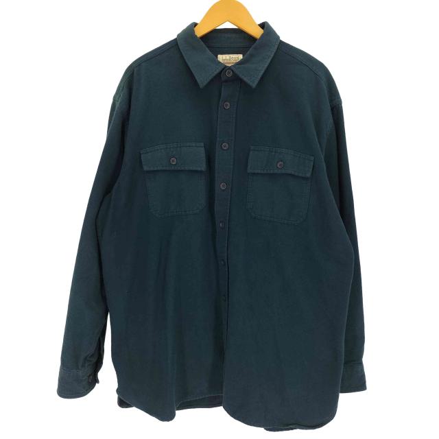L.L.Bean(エルエルビーン) Chamois Cloth Shirt シャモア クロス L/S