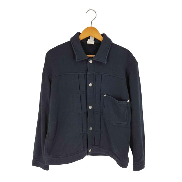 EDIFICE(エディフィス) LOWERCASE × POGGYTHEMAN スウェット トラッカージャケット メンズ JPN：M 【中古】【ブランド古着バズストア】