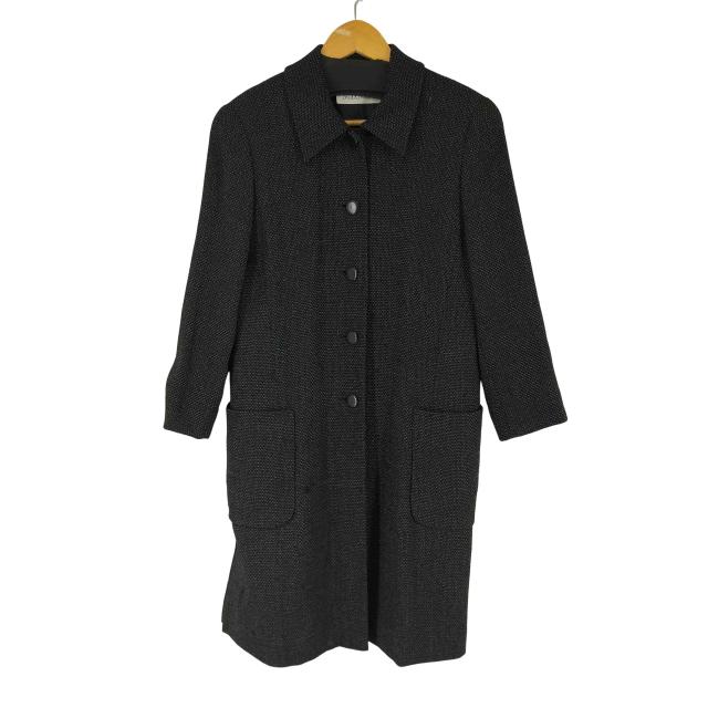 MAX MARA(マックスマーラ) イタリア製 白タグ PURE NEW WOOL ラナウール コート レディース JPN：42 【中古】【ブランド古着バズストア】