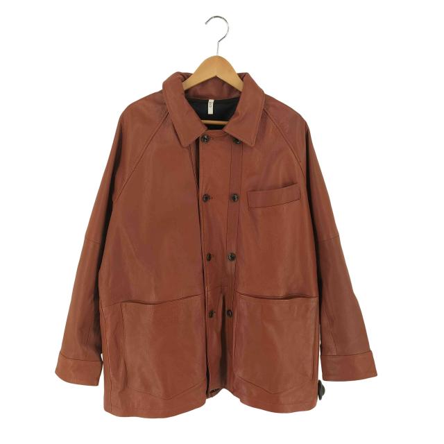USED古着(ユーズドフルギ) {{CCU}} L.C COVERALL SHIRT カウレザー カバーオール メンズ JPN：2 【中古】【ブランド古着バズストア】