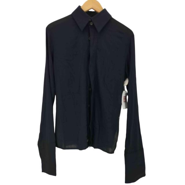 Dirk Bikkembergs レーヨン カフスシャツ DIRK BIKKEMBERGS(ダークビッケンバーグ) ナイロンレーヨン ロング