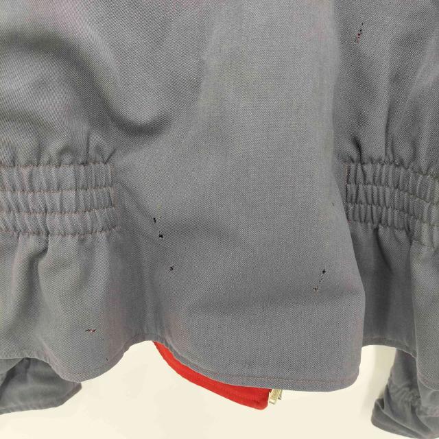 USED古着(ユーズドフルギ) 40s デコTALON バイカラー ダブルジップアップジャケット  メンズ 表記無 【中古】【ブランド古着バズストア】 USED古着(ユーズドフルギ) 40s デコTALON バイカラー ダブルジップ