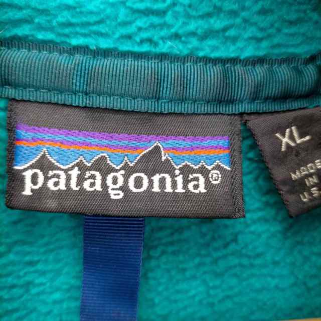 patagonia(パタゴニア) 25571 80S~90S USA製 ロゴ刺繍 フリースベスト