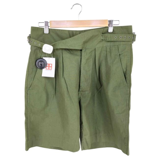 BRITISH ARMY(ブリティッシュアーミー) 1950 Pattern Khaki Drill Shorts イギリス軍 グルカショーツ メンズ 表記無 【中古】【ブランド古着バズストア】