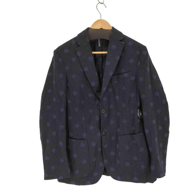 USED古着(ユーズドフルギ) {{MONTEDORO}} ドット柄ウールテーラードジャケット メンズ  46【中古】【ブランド古着バズストア】