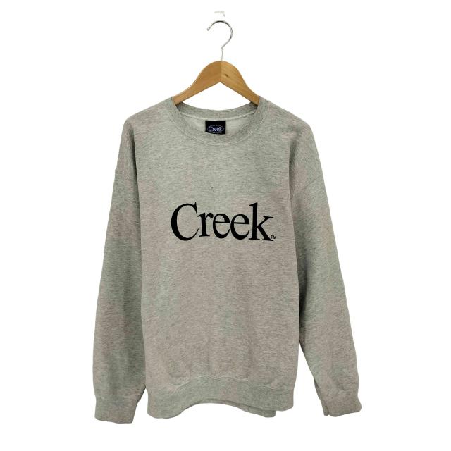 USED古着(ユーズドフルギ) {{Creek Anglers Device}} LOGO SWEAT ロゴプリントクルーネックスウェット メンズ JPN：L 【中古】【ブランド名古着バズストア】