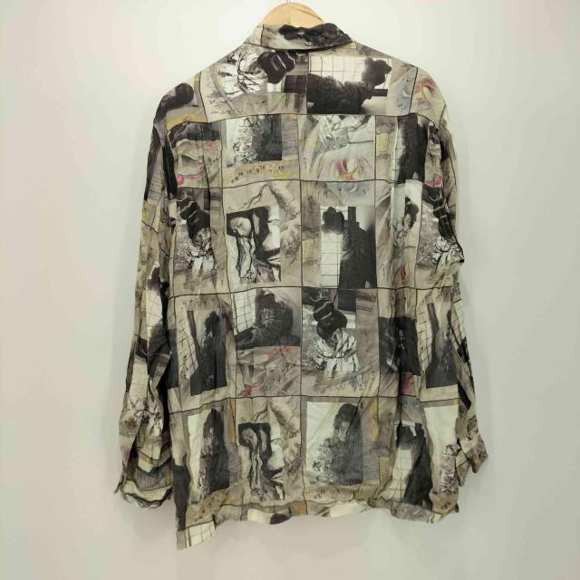 WACKO MARIA(ワコマリア) 伊藤晴雨 総柄 L/S 開襟 レーヨンシャツ