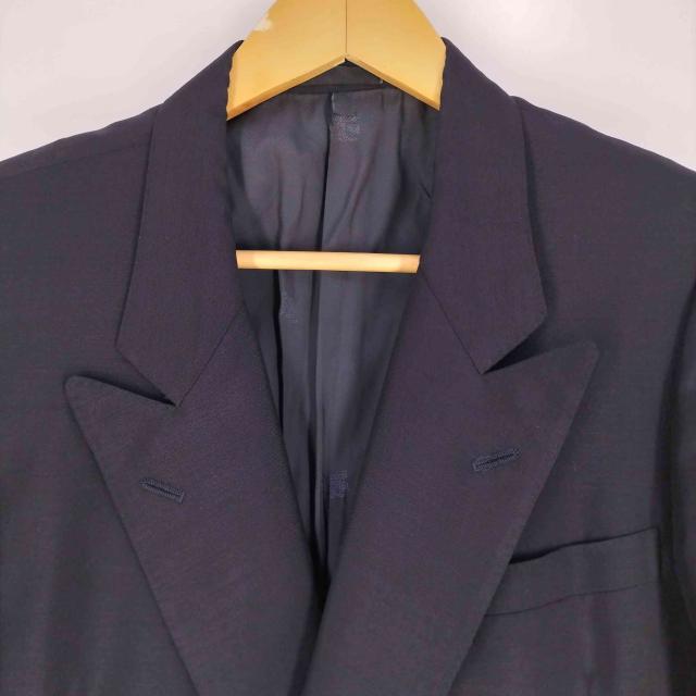 BURBERRYS(バーバリーズ) WOOL MOHAIR ロゴボタン ダブル 紺ブレザー メンズ 表記無 【中古】【ブランド古着バズストア】_2