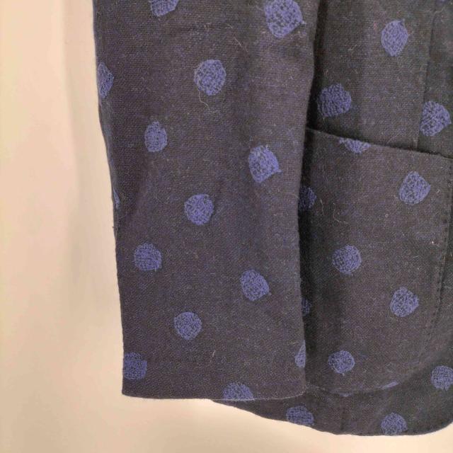 USED古着(ユーズドフルギ) {{MONTEDORO}} ドット柄ウールテーラードジャケット メンズ  46【中古】【ブランド古着バズストア】