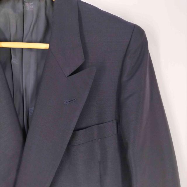 BURBERRYS(バーバリーズ) WOOL MOHAIR ロゴボタン ダブル 紺ブレザー メンズ 表記無 【中古】【ブランド古着バズストア】_3