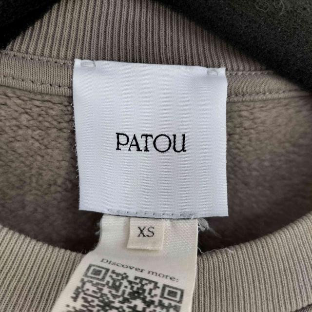 USED古着(ユーズドフルギ) PATOU 22AW Cropped grosgrain sweatshirt レディース import：XS 【中古】【ブランド古着バズストア】 USED古着(ユーズドフルギ) PATOU 22AW Cropped grosgrain sweatshirt