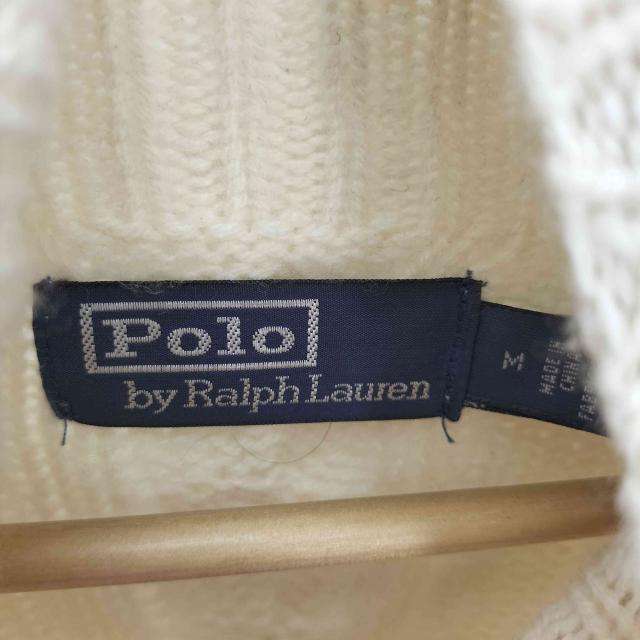 Polo by RALPH LAUREN(ポロバイラルフローレン) ケーブルニット ウールカシミヤ セーター メンズ import：M 【中古】【ブランド古着バズストア】_5