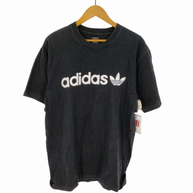 adidas リンガーTシャツ Oサイズ XL ブルー系 在原みゆ紀 あいみょん