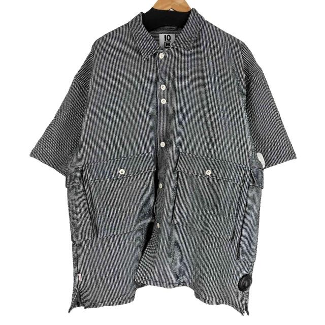 10匣 TENBOX(テンボックス) DRUG DEALER SHIRT シアサッカー ギンガム 
