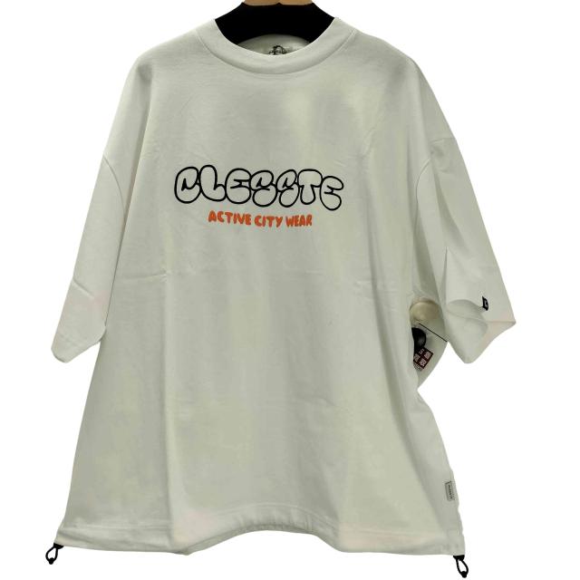 USED古着(ユーズドフルギ) {{CLESSTE}} 25AW BUBBLE LOGO PRINT MASSIVE T-SHIRT WITH DRAWSTRINGS バブル ロゴ プリント マッシブ Tシャツ メン【中古】【ブランド古着バズストア】