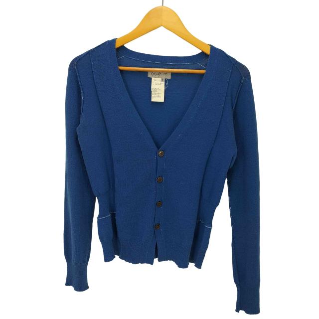 Yohji Yamamoto FEMME(ヨウジヤマモトファム) 04AW ステッチ デザイン サマー カーディガン レディース JPN：2 【中古】【ブランド古着バズストア】