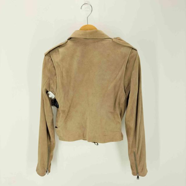 POLO RALPH LAUREN(ポロラルフローレン) スエードダブルライダースジャケット レディース import:S 【中古】【ブランド古着バズストア】の通販は POLO RALPH LAUREN(ポロラルフローレン) スエードダブルライダースジャケット レディース import:S 【中古】【ブランド古着バズストア】の通販は