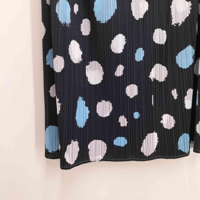 PLEATS PLEASE ISSEY MIYAKE(プリーツプリーズイッセイミヤケ) 10SS プリーツ ドット 水玉 スカート レディース JPN：3 【中古】【ブランド古着バズストア】_3