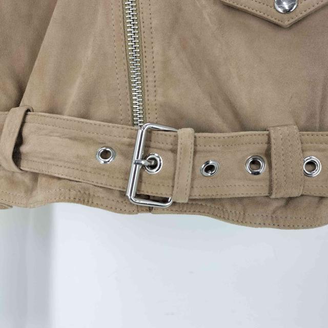 POLO RALPH LAUREN(ポロラルフローレン) スエードダブルライダースジャケット レディース import:S 【中古】【ブランド古着バズストア】の通販は POLO RALPH LAUREN(ポロラルフローレン) スエードダブルライダースジャケット レディース import:S 【中古】【ブランド古着バズストア】の通販は