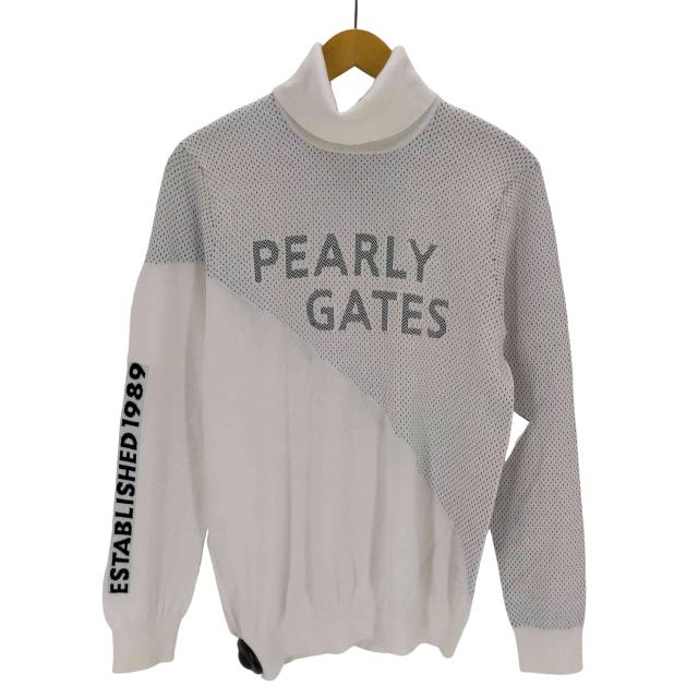 【未使用】パーリーゲイツ　ホワイトセーター　サイズ2 PEARLY GATES パーリーゲイツ セーター ホワイト サイズ2｜Yahoo