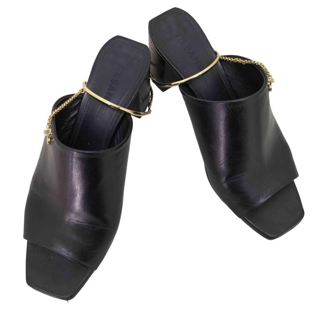 JIL SANDER(ジルサンダー) アンクレットサンダル レディース  39【中古】【ブランド古着バズストア】