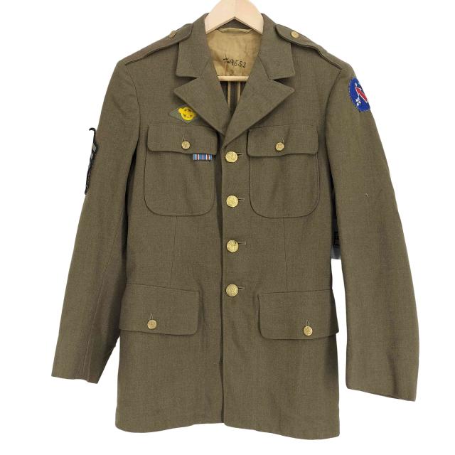 U.S. ARMY(ユーエスアーミー) 40S 紋章ボタン オフィサージャケット メンズ 表記無 【中古】【ブランド古着バズストア】