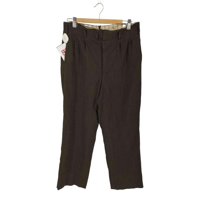 USED古着(ユーズドフルギ) 50S イングランド製 TALONジップ 2タック スラックス メンズ 表記無 【中古】【ブランド古着バズストア】