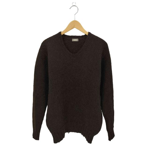 COMME des GARCONS HOMME(コムデギャルソンオム) 80s デカオム ルーズネックニット メンズ 表記無 【中古】【ブランド古着バズストア】