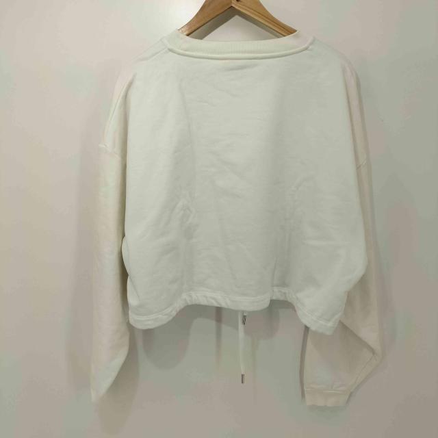 MARNI(マルニ) 24SS 裾ドローコード クロップド フレンチテリー クルーネック スウェット レディース EUR：40 【中古】【ブランド古着バズストア】_1