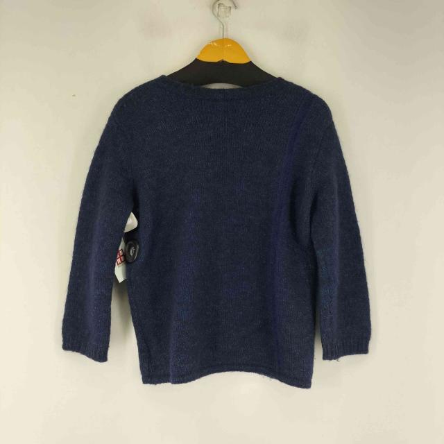 CHRISTOPHE LEMAIRE(クリストフルメール) 90S モヘア混 デザインウールニット メンズ JPN：2 【中古】【ブランド古着バズストア】