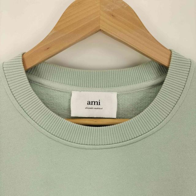 AMI ALEXANDRE MATTIUSSI(アミアレクサンドルマテュッシ) ロゴ刺繍 クルーネック プルオーバー スウェット メンズ 表記無 【中古】【ブランド古着バズストア】_2