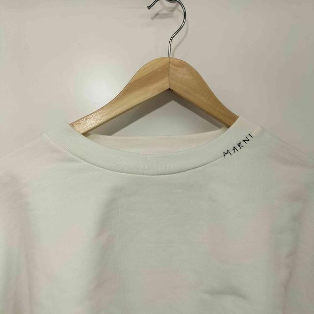 MARNI(マルニ) 24SS 裾ドローコード クロップド フレンチテリー クルーネック スウェット レディース EUR：40 【中古】【ブランド古着バズストア】_2