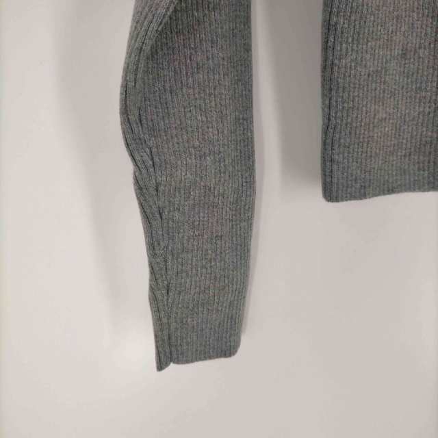 PARANOID(パラノイド) 23SS CORREDOR Zip Knit ロゴ刺しゅうクロップド