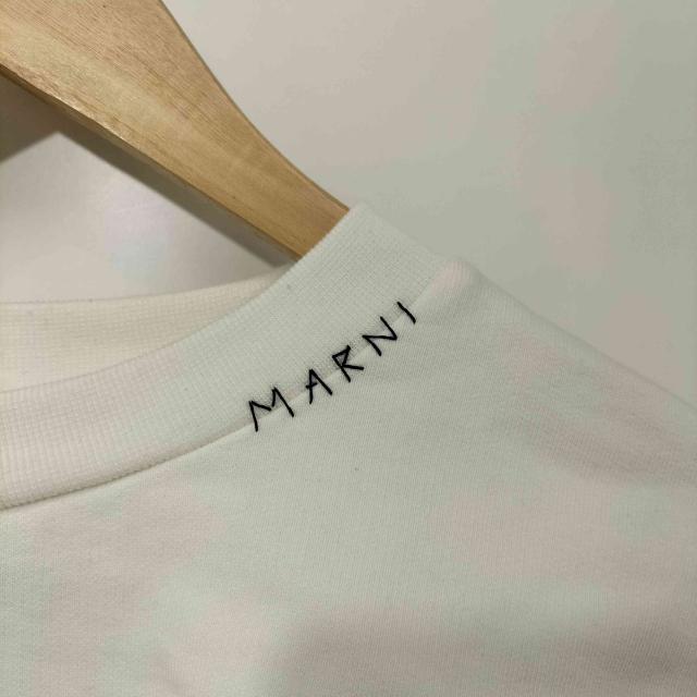 MARNI(マルニ) 24SS 裾ドローコード クロップド フレンチテリー クルーネック スウェット レディース EUR：40 【中古】【ブランド古着バズストア】_3