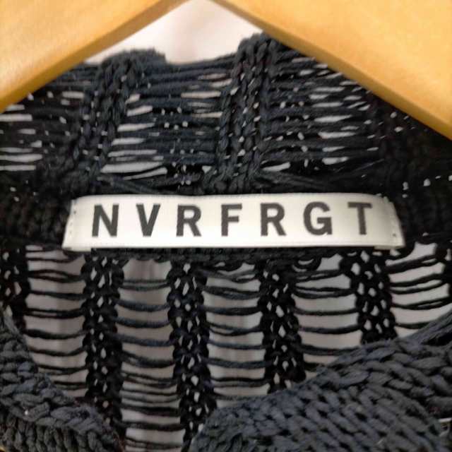 NVRFRGT(ネヴァーフォーゲット) 23SS COTTON OPEN KNIT CARDIGAN