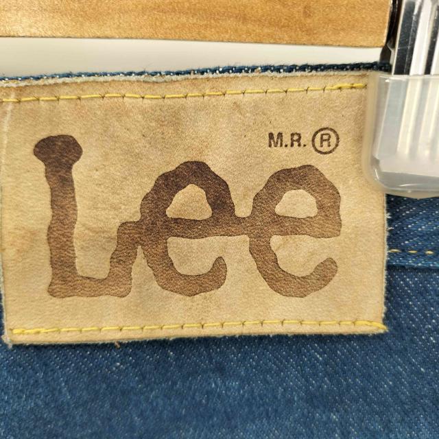 Lee(リー) 80S USA製 Full Cut Straight Leg ジップフライデニムパンツ