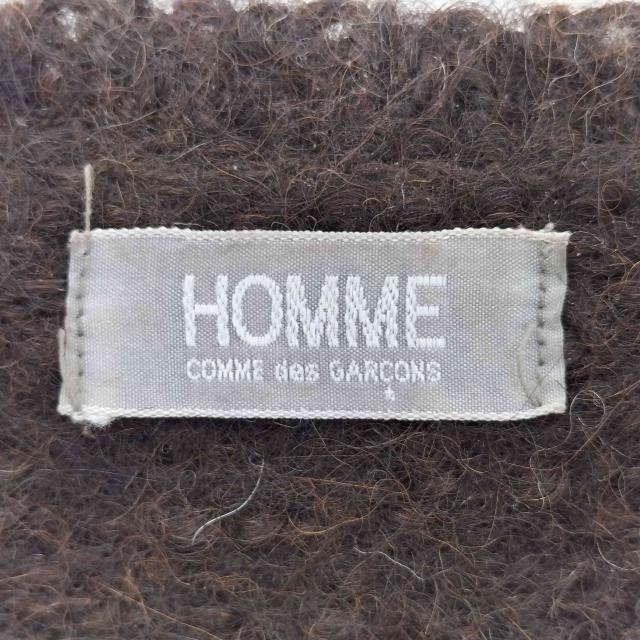 COMME des GARCONS HOMME(コムデギャルソンオム) 80s デカオム ルーズネックニット メンズ 表記無 【中古】【ブランド古着バズストア】_5