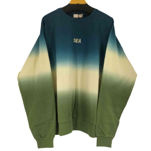 WIND AND SEA(ウィンダンシー) STEP DYE RAGLAN CREW NECK