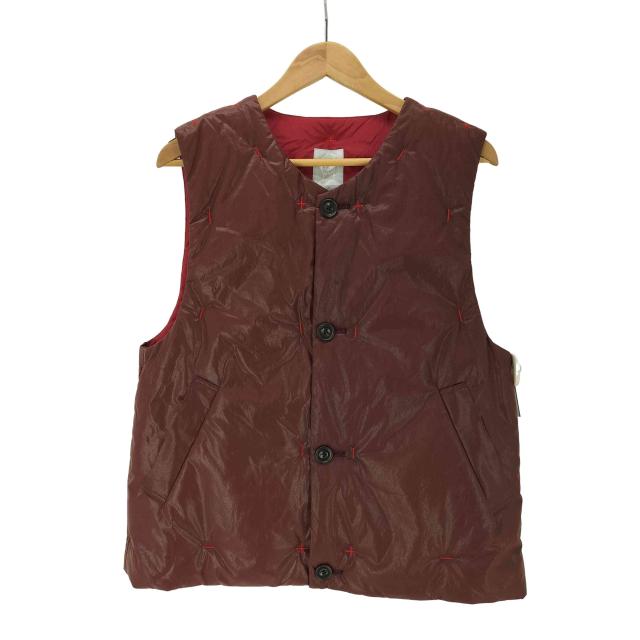 USED古着(ユーズドフルギ) 24AW FLUSS Padded Glossy Vest パデット グロッシー ベスト メンズ FREE 【中古】【ブランド古着バズストア】