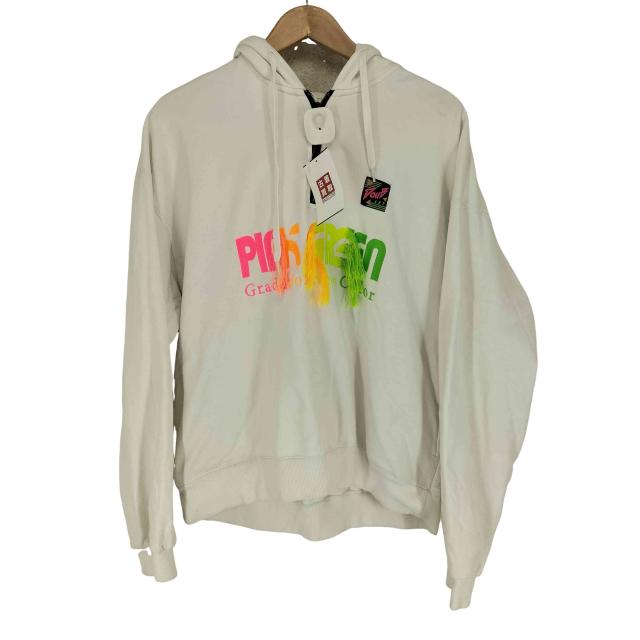 doublet(ダブレット) GRADATION NEON EMBROIDERY HALF-ZIP HOODIE メンズ 表記無 【中古】【ブランド古着バズストア】
