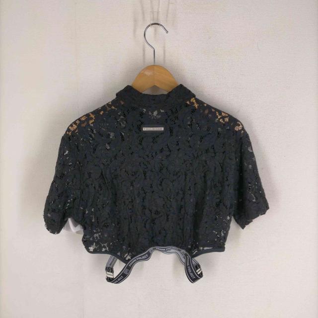 PRANK PROJECT(プランクプロジェクト) シースルーロゴバンドシャツ レディース FREE  中古 古着 0235 PRANK PROJECT(プランクプロジェクト) シースルーロゴバンド