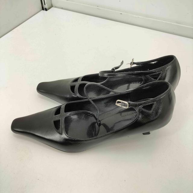 USED古着(ユーズドフルギ) {{OF ALL FORM}} OAF 25AW HANDSOME STRAP HEEL BLACK ハンドサム ストラップ ヒール メリージェーン パンプス レディース JPN：22【中古】【ブランド古着バズストア】_1